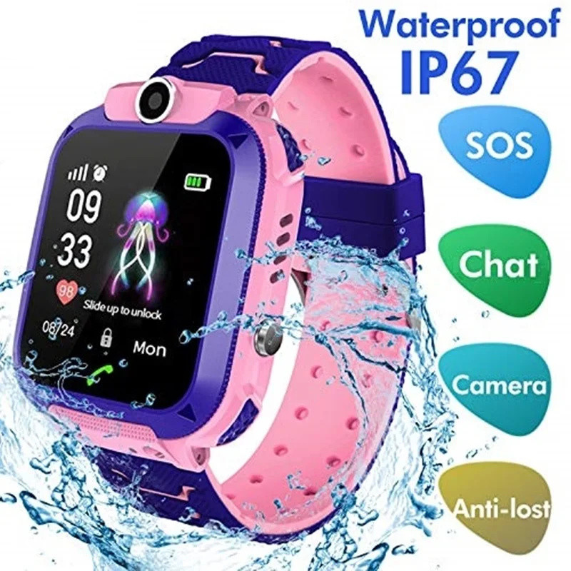 Smartwatch Digital Watches For Girls - 2G Bambini Smart Watch SOS Chiamata