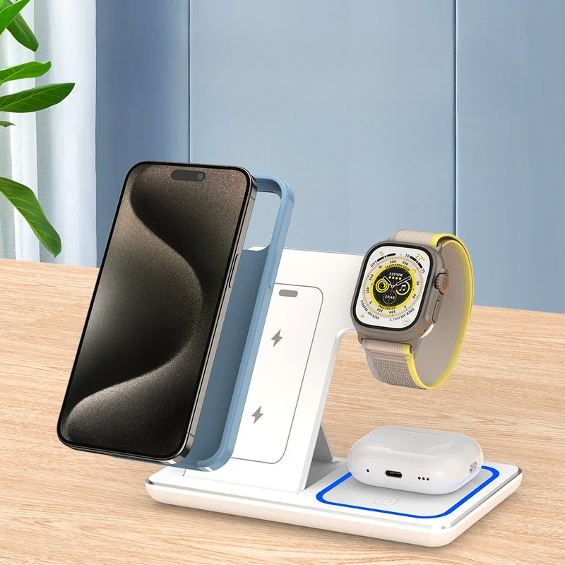 Smartwatch Watches Compatible With Iphone - Stazione di Ricarica Wireless 4 in