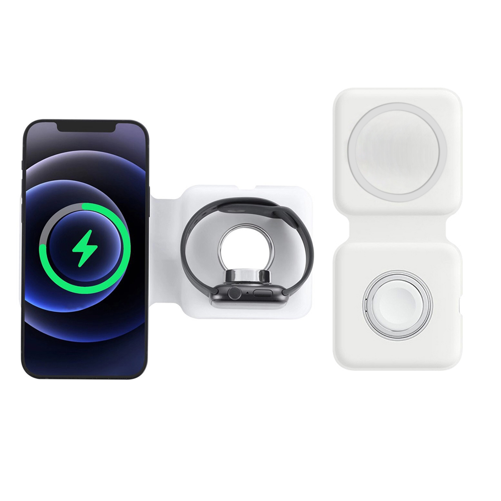 Smartwatch Watches Compatible With Iphone - Magsafe duo Dock di ricarica Wireless