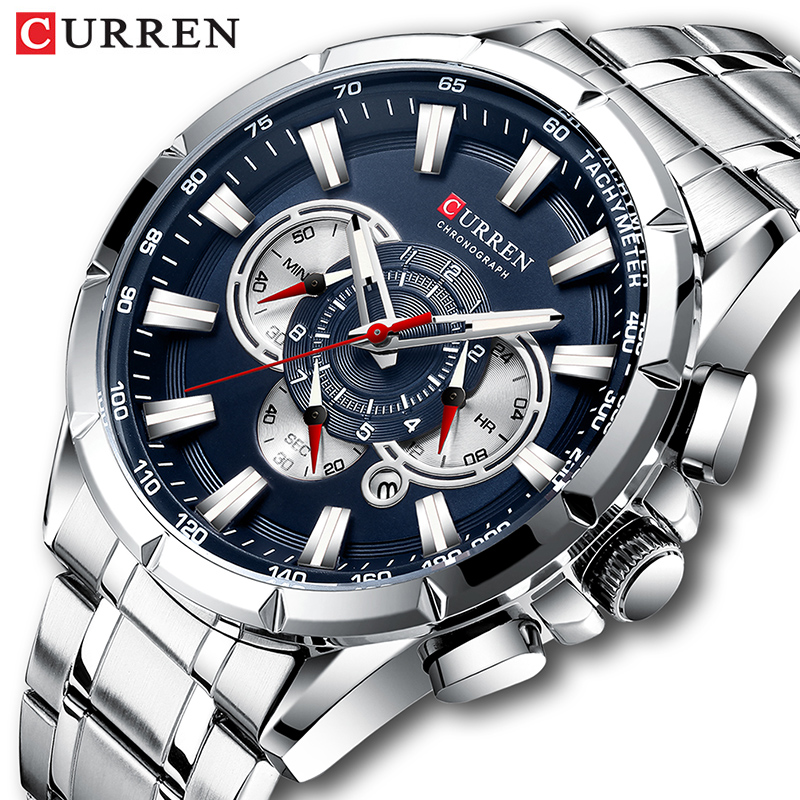 Smartwatch Watches For Men Brands - CURREN Orologio da polso da uomo