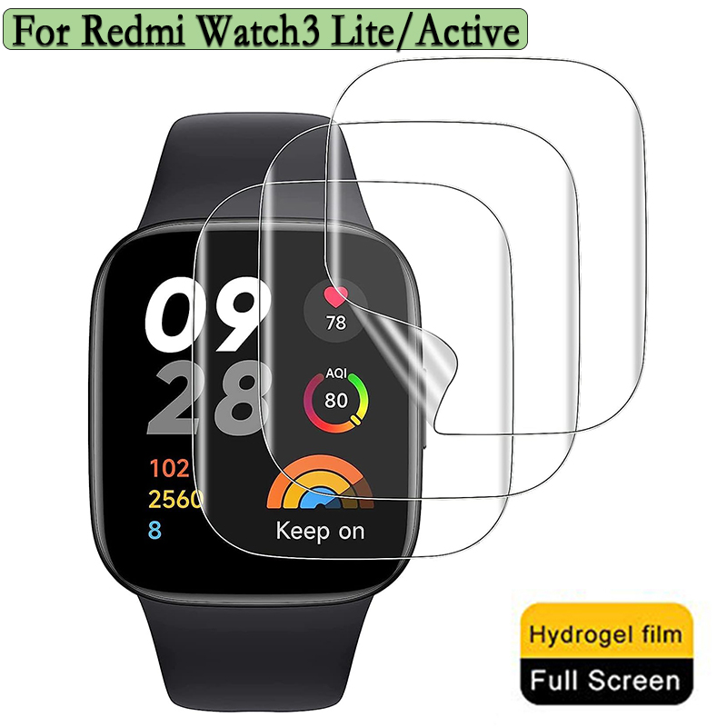 Watch Redmi - 3/6 pezzi pellicola protettiva idrogel per