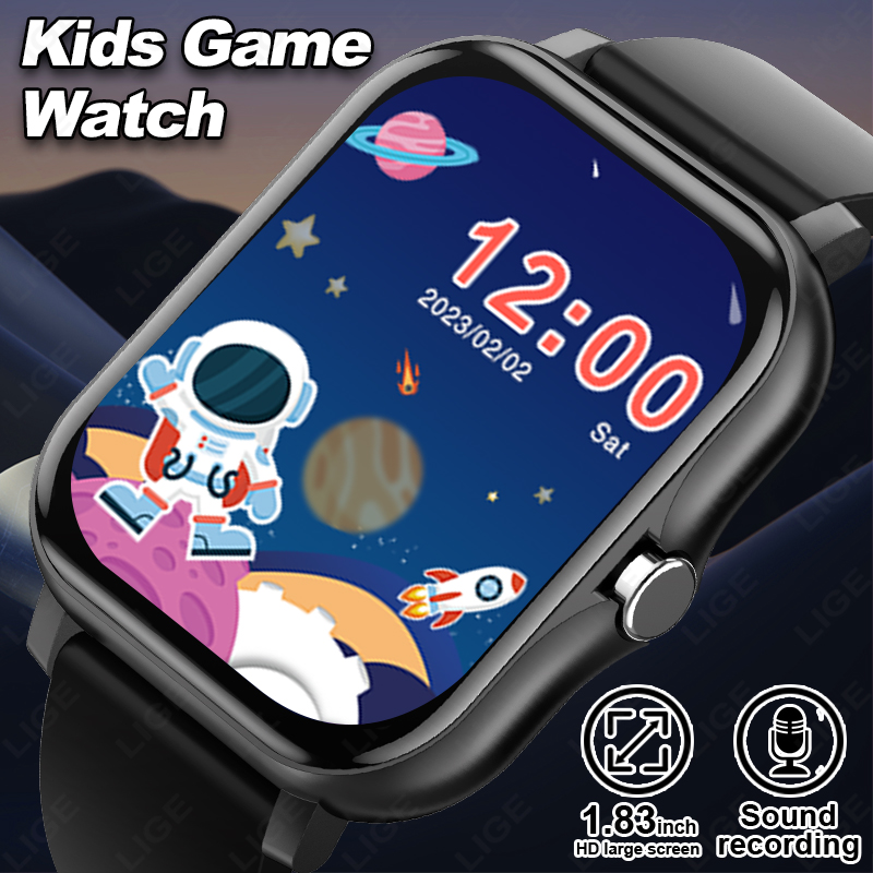 Smartwatch Digital Watches For Girls - LIGE 2025 Audiobook Bambini Smartwatch Moda
