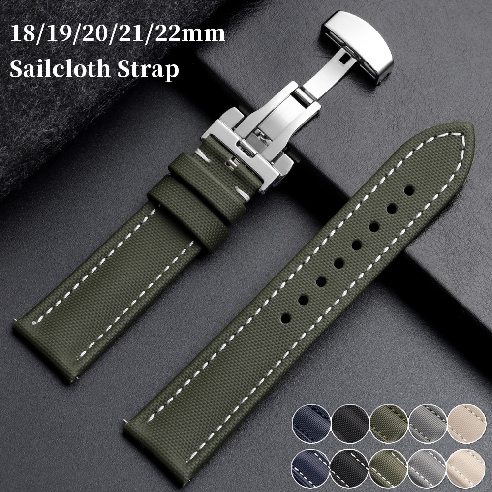 Omega Watches Smartwatch - Cinturini in tela da 18mm 19mm