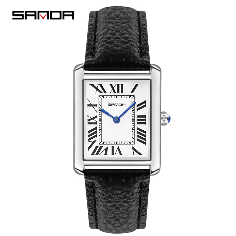 Smartwatch Watches For Men Brands - Sanda orologi da polso rettangolari donna