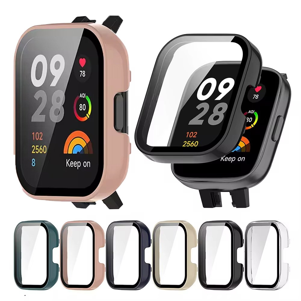Watch Redmi - Custodia protettiva in vetro temperato +