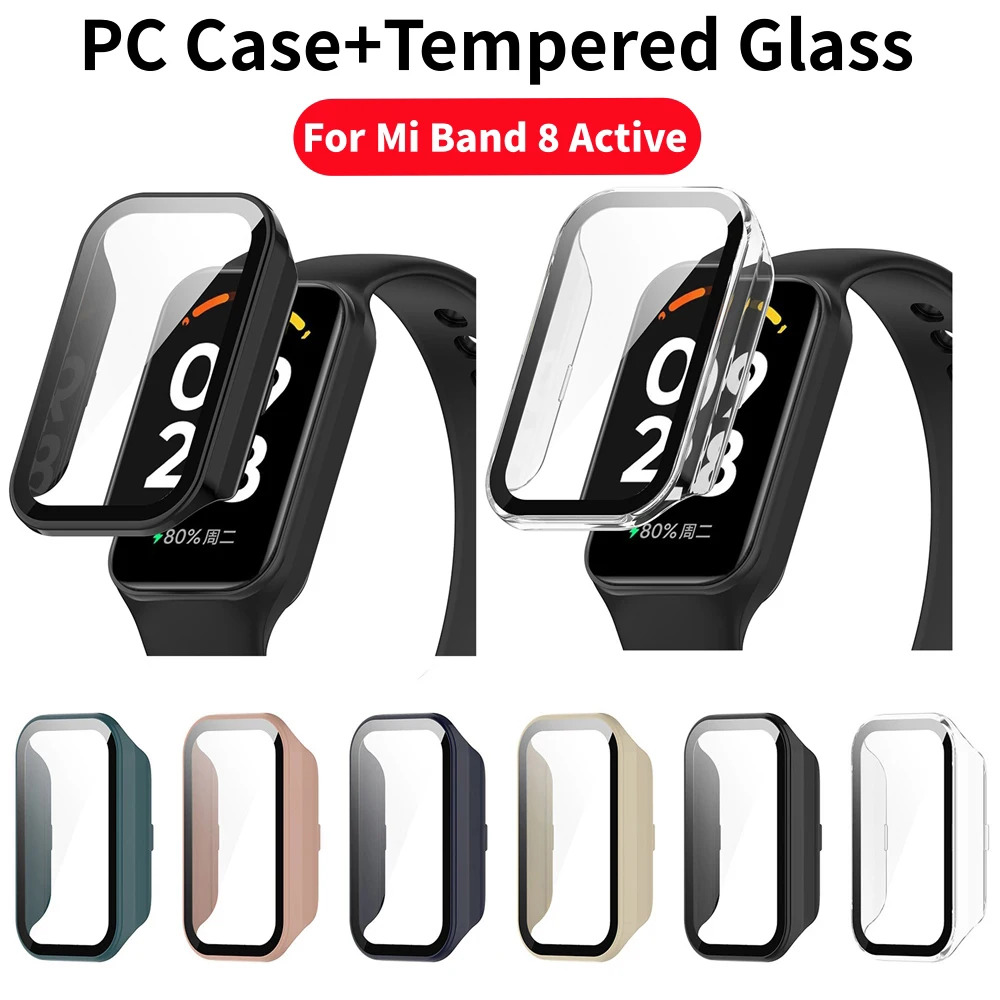 Watch Redmi - Custodia per PC + vetro temperato