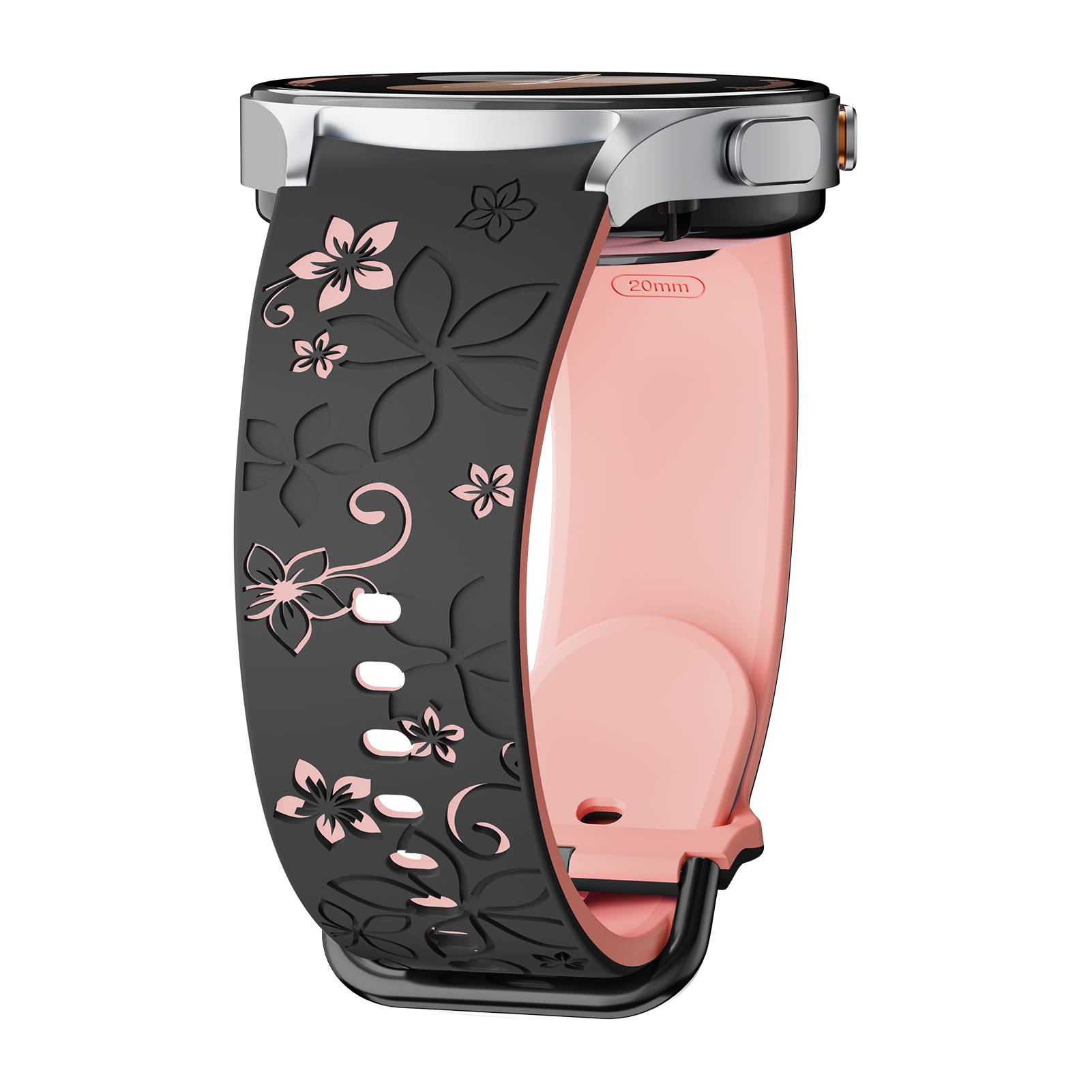 Smartwatch Samsung Watches For Women - Cinturino in silicone inciso per Samsung
