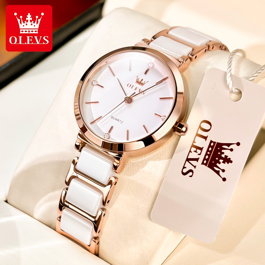 Minimalist Thin Watch - OLEVS Fashion Women orologi Relogio Feminino