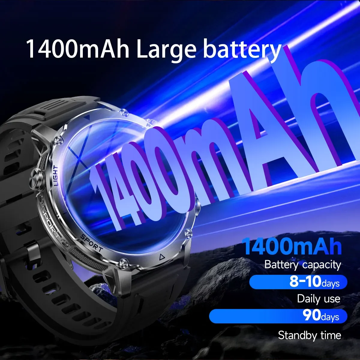 Smartwatch da Uomo con Batteri - Smartwatch Branded Watches For Men recensione e prezzo