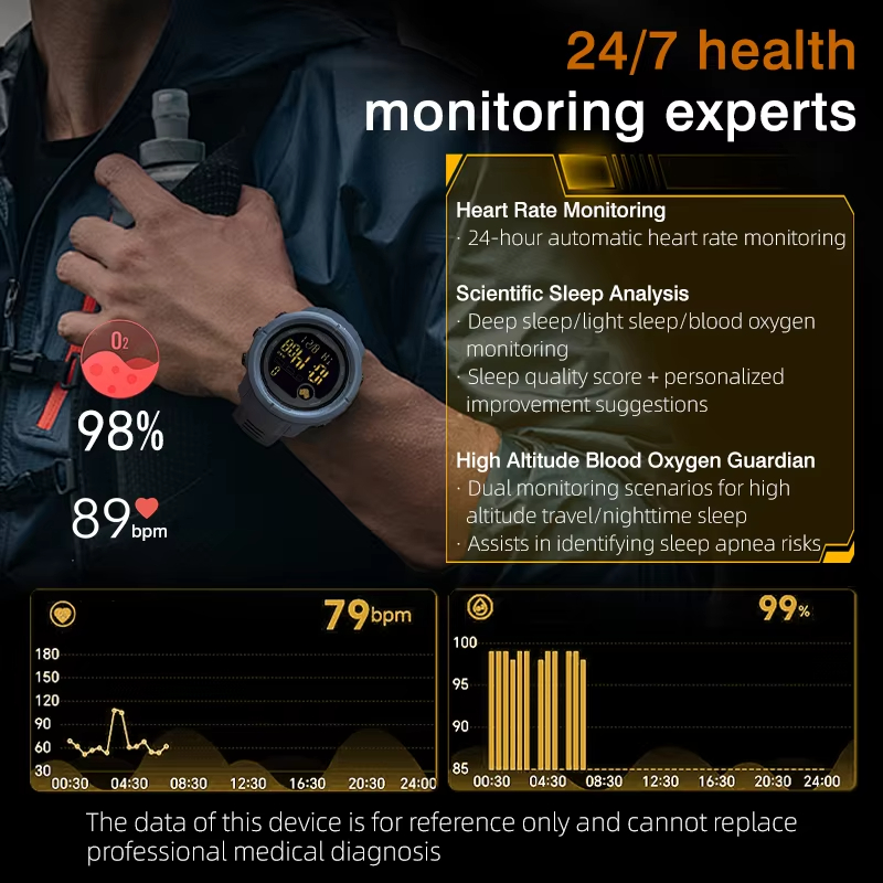 NORTH EDGE NUOVO MARS 5 Orolog - Smartwatch Sports Watches For Men recensione e prezzo