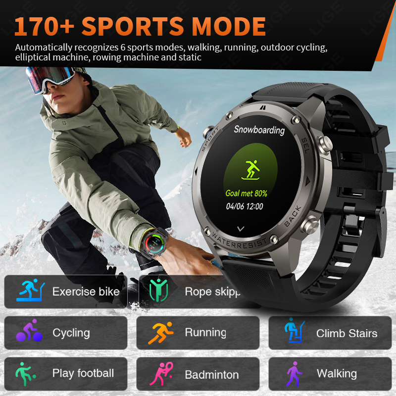 Nuovo Smartwatch GPS Ultra Mil - Smartwatch New Watches recensione e prezzo