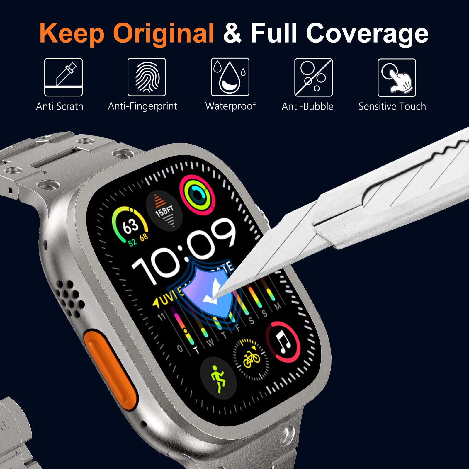 Vetro temperato per Apple Watc - Smartwatch Watches For Women recensione e prezzo
