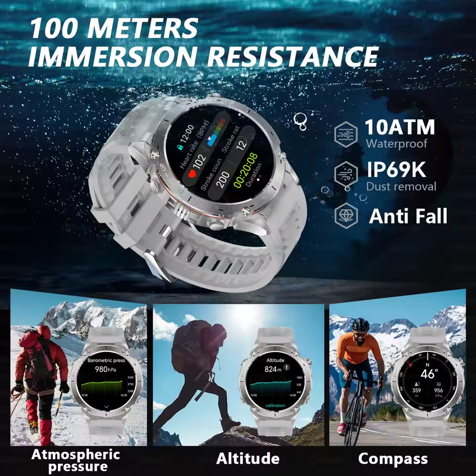 Nuovo Outdoor T-Rex 3 GPS mili - Heart Rate Gps Watch recensione e prezzo