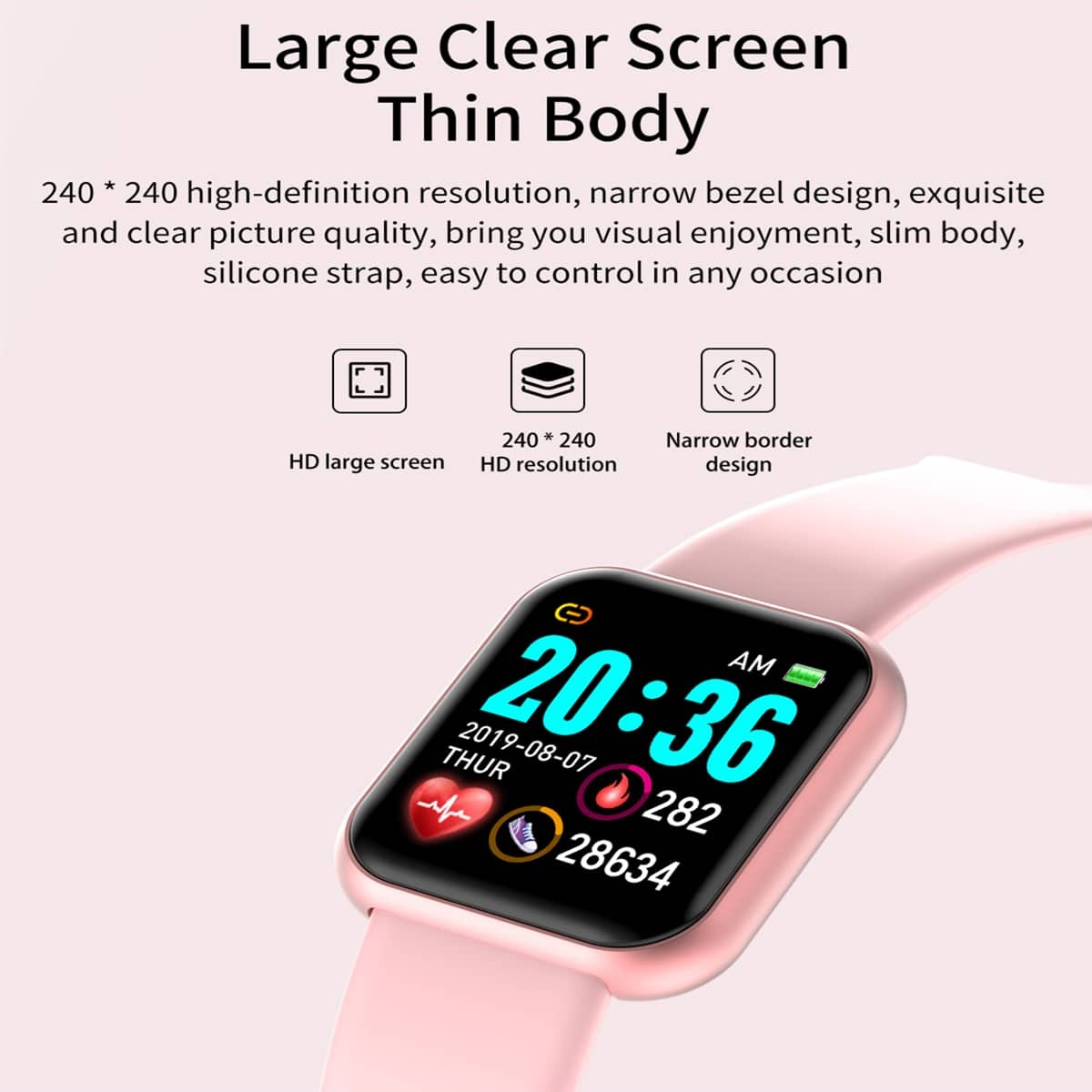 Smart Watch messaggio ricorda  - Smartwatch Sports Watches For Men recensione e prezzo