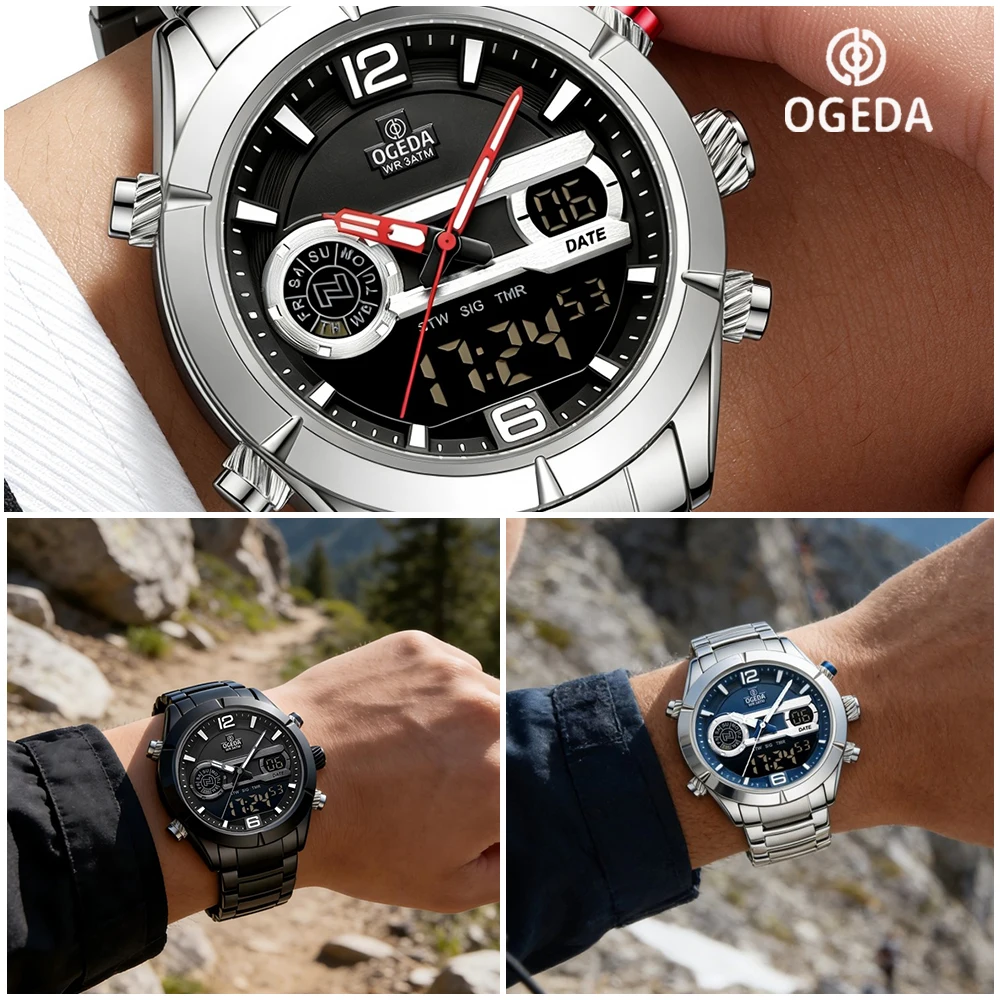 OGEDA OGD7001 Orologio analogi - Smartwatch Watches Digital recensione e prezzo