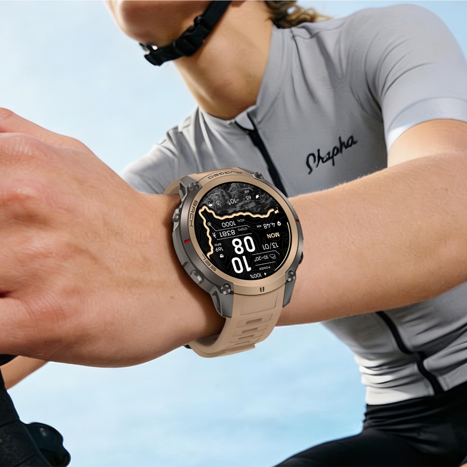 Rainbuvvy DM59 Smartwatch GPS  - Heart Rate Gps Watch recensione e prezzo