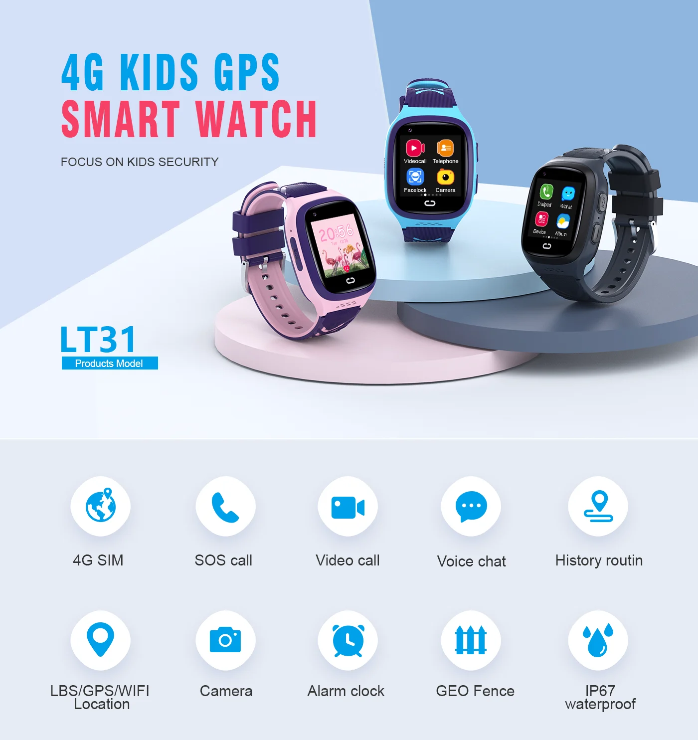 4G Bambini Smartwatch SOS Impe - Smartwatch Watches Kids recensione e prezzo