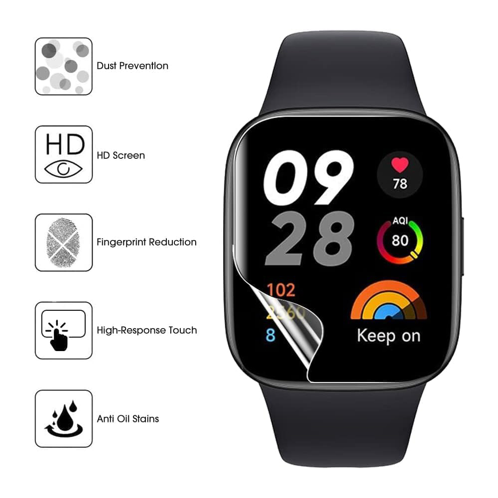 3/6 pezzi pellicola protettiva - Watch Redmi recensione e prezzo