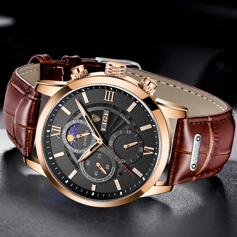 Orologio da uomo LIGE, orologi - Smartwatch Branded Watches For Men recensione e prezzo