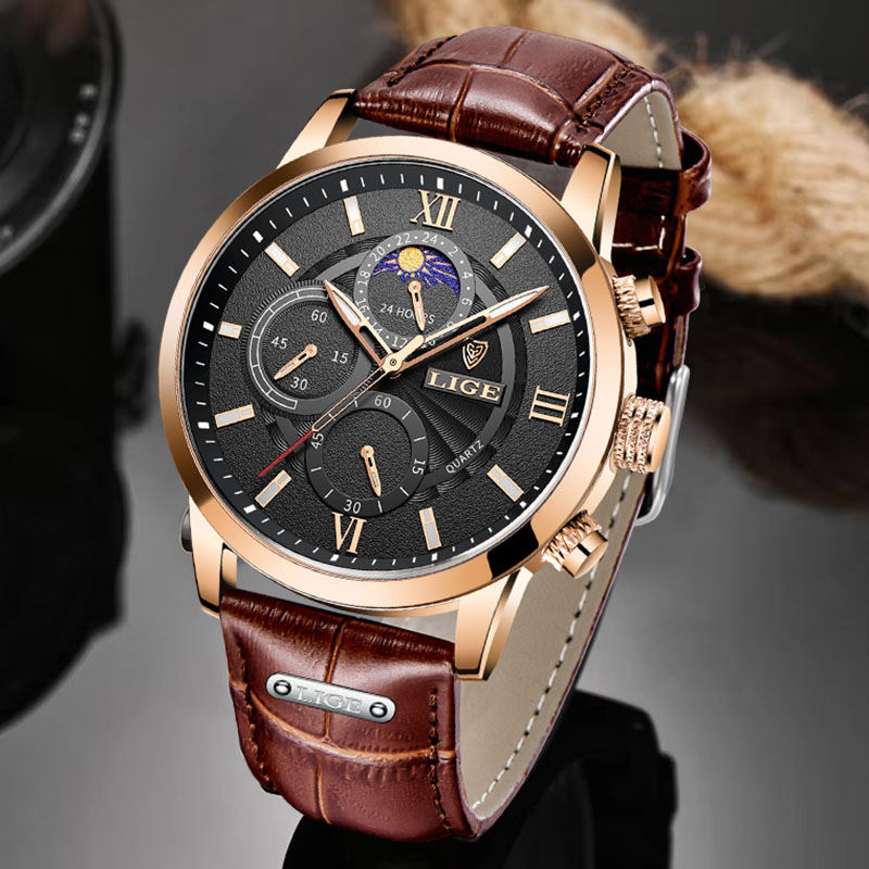 Orologio da uomo LIGE, orologi - Smartwatch Branded Watches For Men recensione e prezzo