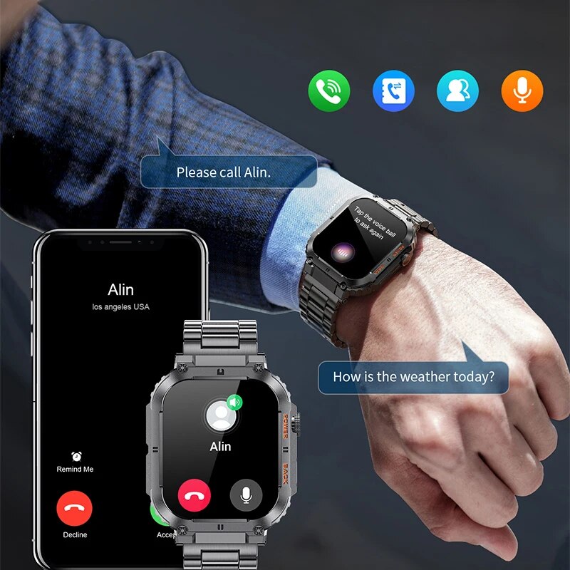 LIGE Outdoor Sports Fitness Sm - Smartwatch Sports Watches For Men recensione e prezzo
