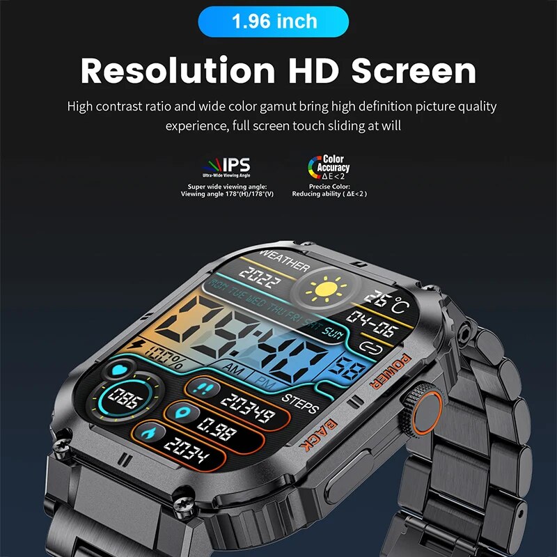 LIGE Outdoor Sports Fitness Sm - Smartwatch Sports Watches For Men recensione e prezzo