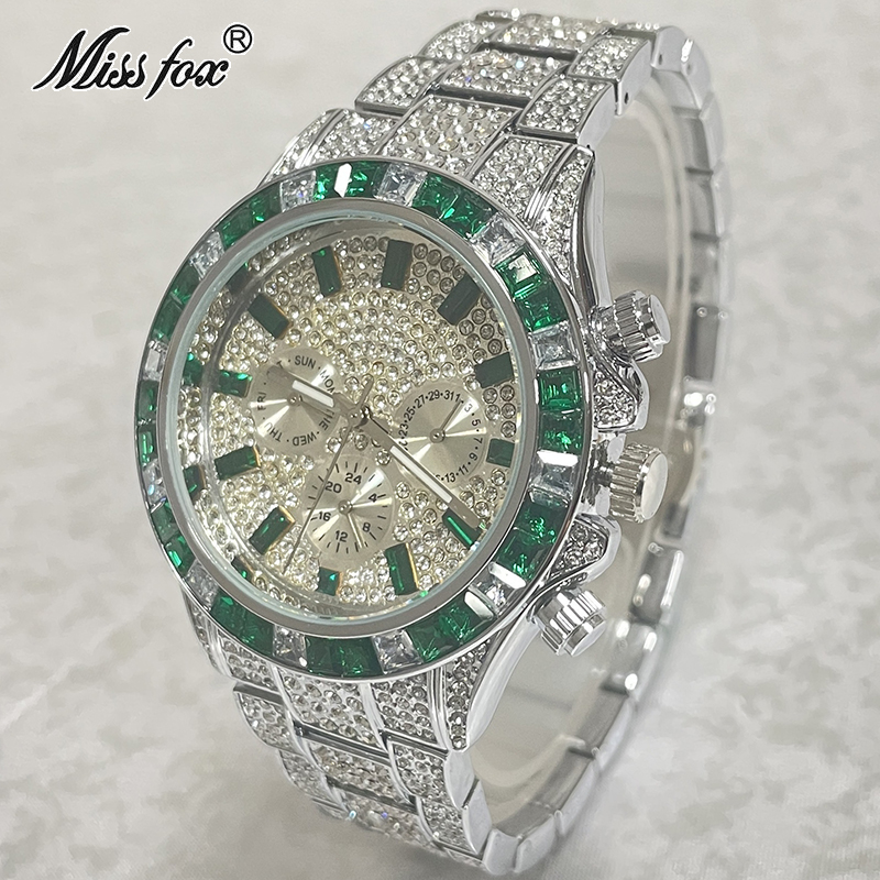 Luxury Brand MISSFOX Sliver Gr - Smartwatch Branded Watches For Men recensione e prezzo