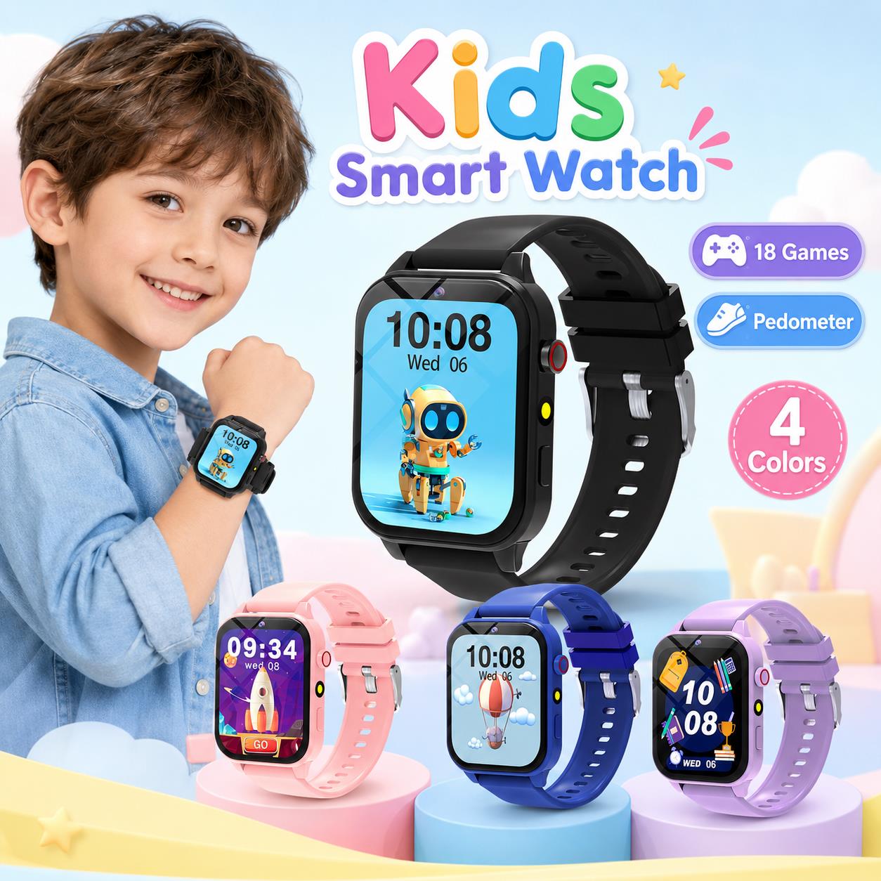 Smartwatch per Bambini con 18  - Smartwatch Digital Watches For Girls recensione e prezzo