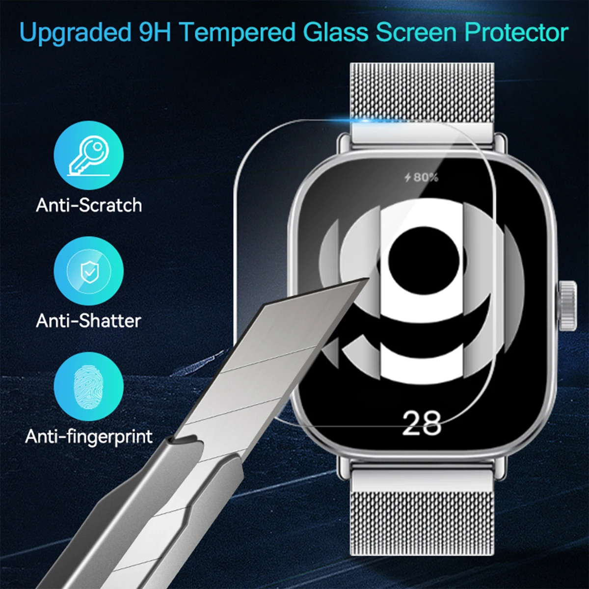 Vetro temperato per Xiaomi Red - Watch Redmi recensione e prezzo