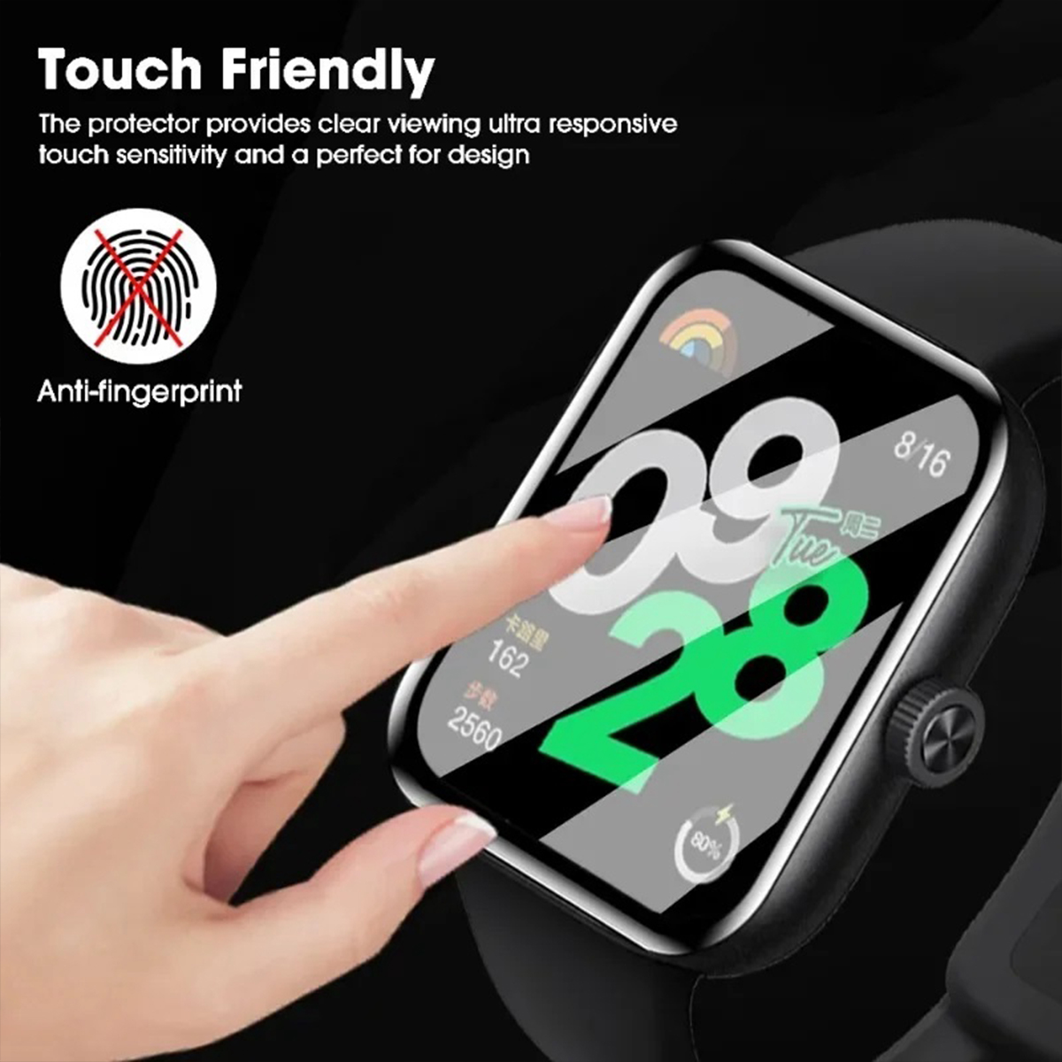 1-5PCS 9D Curved Protective Fi - Watch Redmi recensione e prezzo