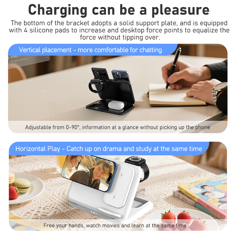 Supporto per caricabatterie wi - Smartwatch Watches Compatible With Iphone recensione e prezzo