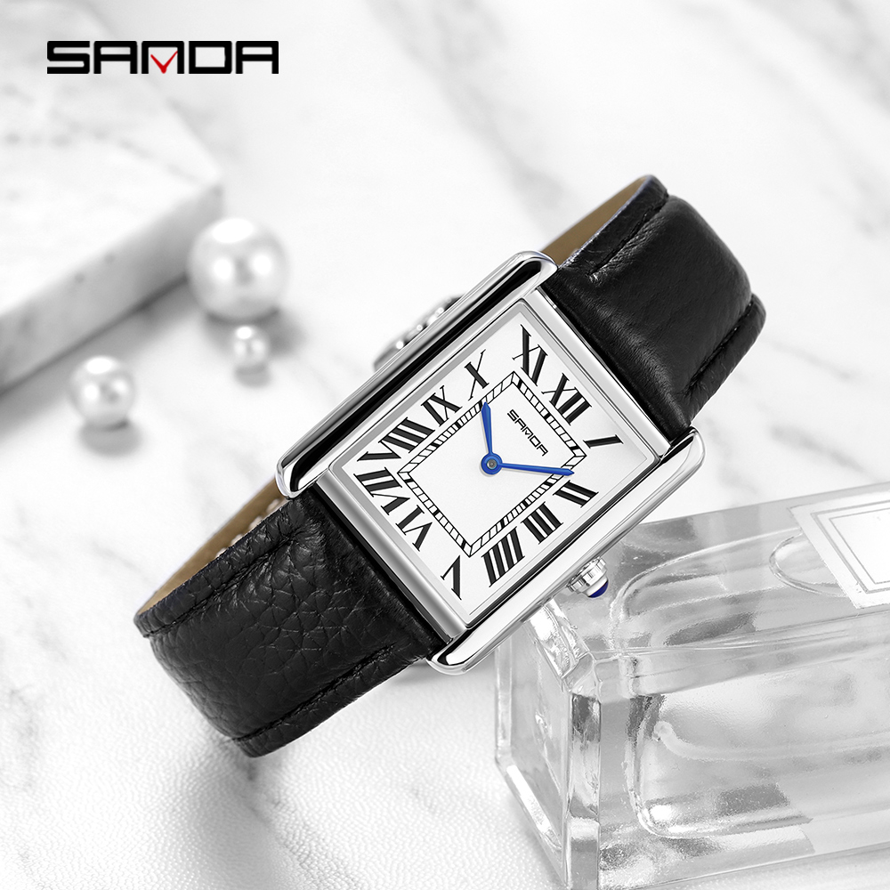 Sanda orologi da polso rettang - Smartwatch Watches For Men Brands recensione e prezzo