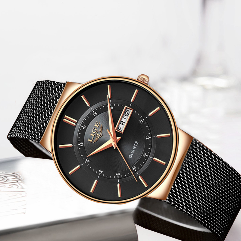 LIGE Orologi da donna Orologio - Minimalist Thin Watch recensione e prezzo