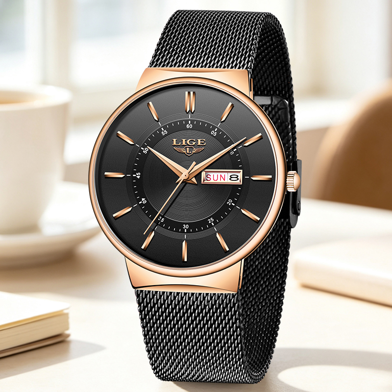 LIGE Orologi da donna Orologio - Minimalist Thin Watch recensione e prezzo