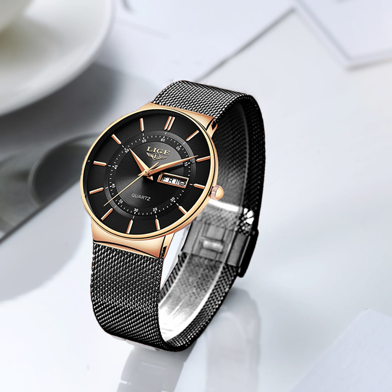LIGE Orologi da donna Orologio - Minimalist Thin Watch recensione e prezzo