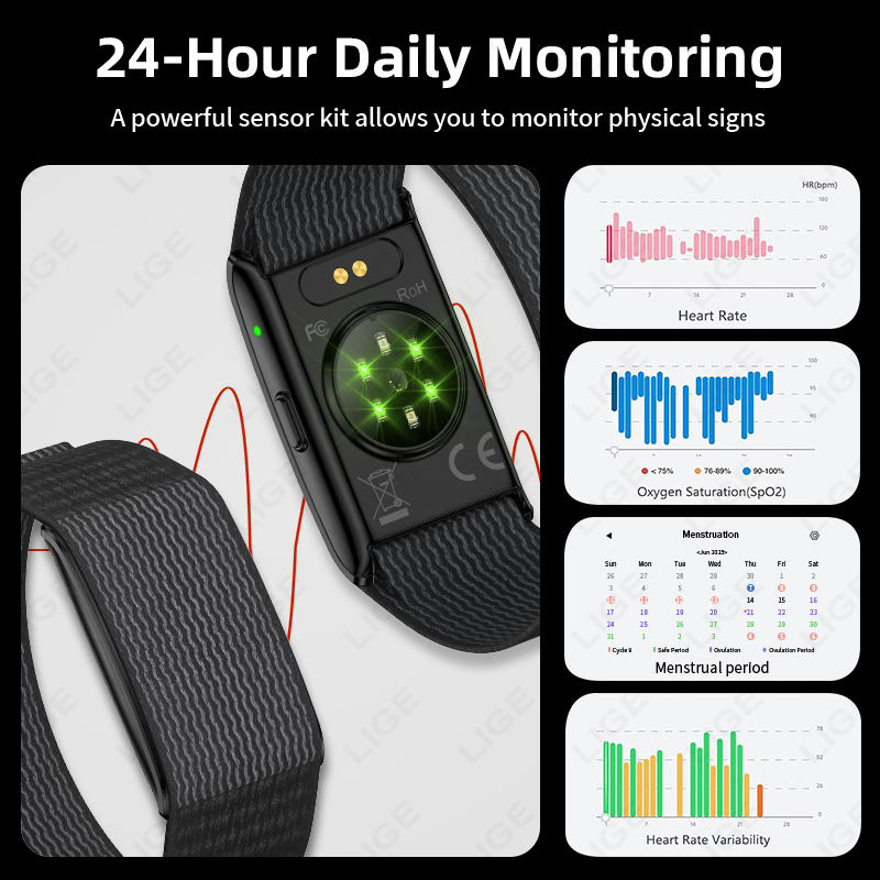Smartwatch LIGE Senza Schermo  - Heart Rate Gps Watch recensione e prezzo