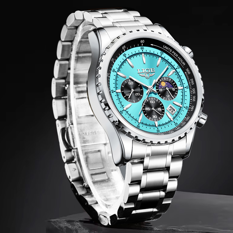 Orologio da uomo LIGE, marca d - Smartwatch Branded Watches For Men recensione e prezzo