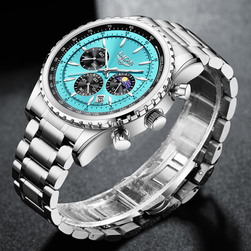Orologio da uomo LIGE, marca d - Smartwatch Branded Watches For Men recensione e prezzo