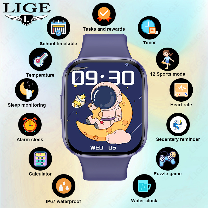 Lige Kids Smart Watch Donna Fi - Smartwatch Digital Watches For Girls recensione e prezzo