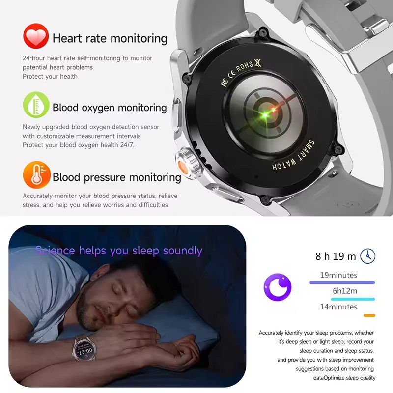 GUHUAVMI NFC Astuto Della Vigi - Smartwatch Branded Watches For Men recensione e prezzo