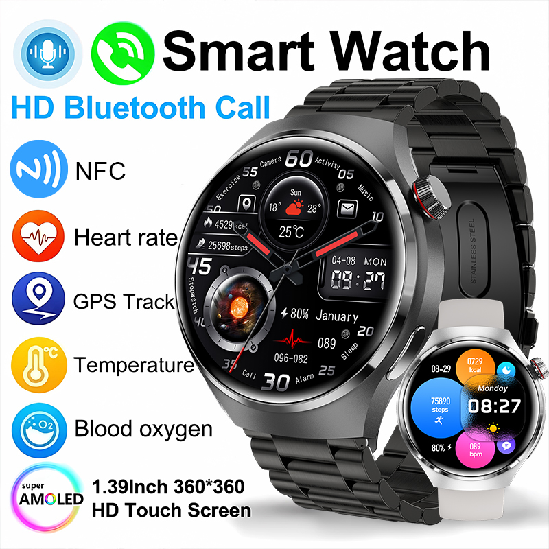 Nuovo Smartwatch 2026 con Moni - Heart Rate Gps Watch recensione e prezzo