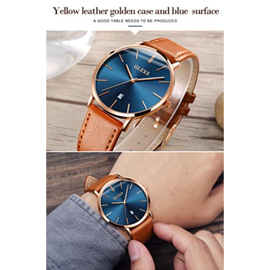 OLEVS Orologi da Uomo in Pelle - Smartwatch Watches Digital recensione e prezzo