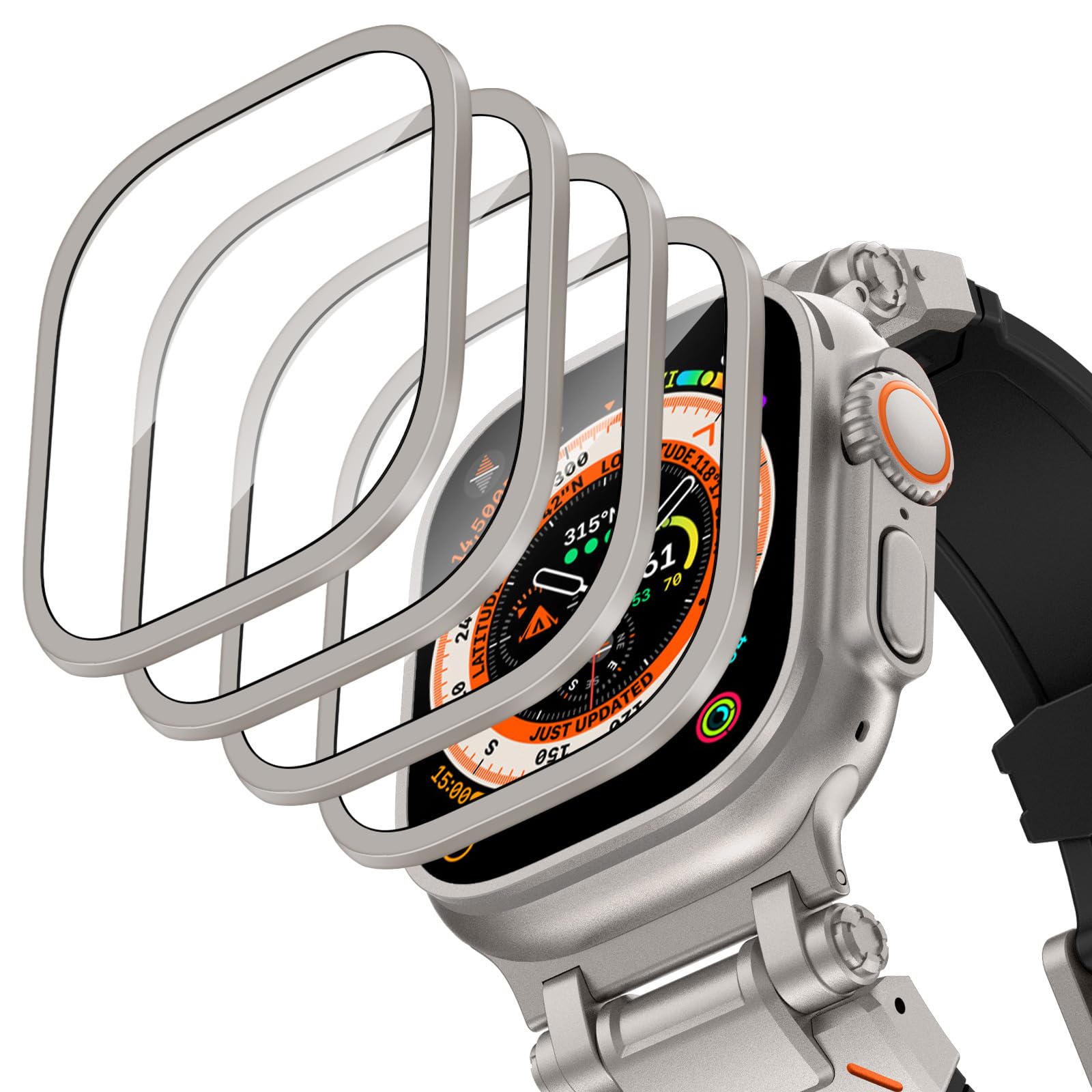 Aluminium Alloy Case+Tempered  - Smartwatch Watches For Women recensione e prezzo