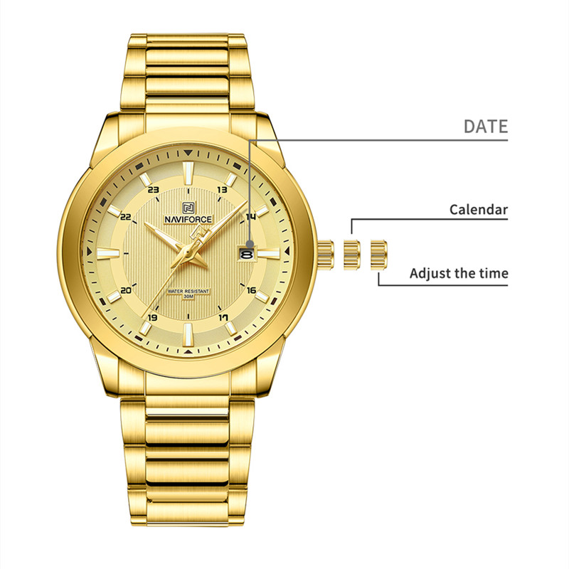 2024 Top Brand NAVIFORCE Orolo - Smartwatch Watches For Men Brands recensione e prezzo